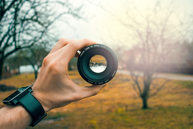 A lens of a camera